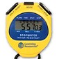 Learning Resources Big Digit LCD Waterproof Stopwatch, Yellow (LER0525)