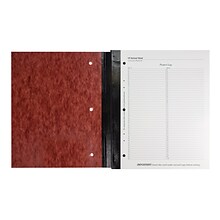 National Brand Laboratory 1-Subject Computation Notebooks, 9.25 x 11, Quad, 200 Sheets, Brown (436