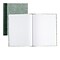 National Brand Laboratory 1-Subject Computation Notebooks, 7.88 x 10.13, Quad, 96 Sheets, Green (5