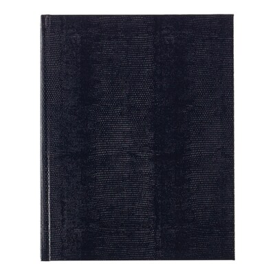 Blueline Executive and Journals 1-Subject Professional Notebooks, 8.5" x 11", College Ruled, 75 Sheets, Black (REDA1082)