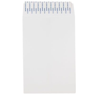 JAM Paper® 6 x 9 Open End Catalog Envelopes with Peel and Seal Closure, White, 25/Pack (356828777A)