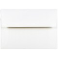 JAM Paper® A7 Strathmore Invitation Envelopes, 5.25 x 7.25, Bright White Wove, Bulk 1000/Carton (STT