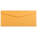 JAM Paper #10 Business Envelope, 4 1/8 x 9 1/2, Brown Kraft, 50/Pack (3984I)