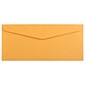 JAM Paper #10 Business Envelope, 4 1/8" x 9 1/2", Brown Kraft, 1000/Carton (3984B)