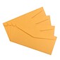 JAM Paper #10 Business Envelope, 4 1/8" x 9 1/2", Brown Kraft, 1000/Carton (3984B)