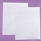 JAM Paper Open End Catalog Envelope, 8 3/4" x 11 1/4", White, 50/Pack (4126H)