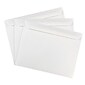 JAM Paper Booklet Envelopes, 10" x 13", White, 25/Pack (4023222)