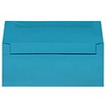 JAM Paper #10 Business Envelope, 4 1/8 x 9 1/2, Blue, 1000/Carton (15861B)