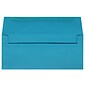 JAM Paper Open End #10 Business Envelope, 4 1/8" x 9 1/2", Blue, 50/Pack (15861I)