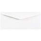 JAM Paper #11 Business Envelope, 4 1/2" x 10 3/8", White, 25/Pack (45179)