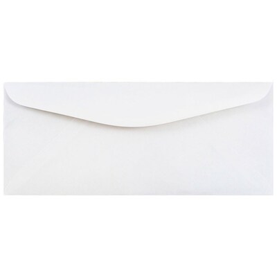 JAM Paper #12 Business Commercial Envelope, 4 3/4 x 6 1/2, White, 500/Box (45195H)