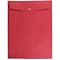 JAM Paper® 10 x 13 Open End Catalog Colored Envelopes with Clasp Closure, Red Recycled, 25/Pack (874