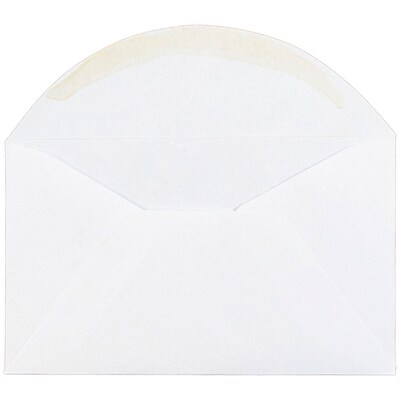 JAM Paper 3 Drug Mini Envelopes, 2.3125 x 3.625, White, 100/Pack (201214A)