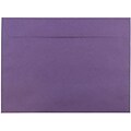 JAM Paper 9 x 12 Booklet Envelopes, Dark Purple, 25/Pack (572312532)