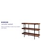 Flash Furniture HERCULES Series 18" Storage Shelf, Rustic (JN2542B3)