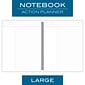 Cambridge 1-Subject Professional Notebooks, 8.5" x 11", Wide Ruled, 80 Sheets, Black (06064)