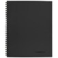 Cambridge 1-Subject Professional Notebooks, 8.5" x 11", Wide Ruled, 80 Sheets, Black (06064)