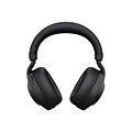 jabra Evolve2 85 MS Teams, Stereo Bluetooth Wireless Headset with Charging Stand, USB-C, Black (2859