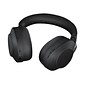 jabra Evolve2 85 MS Teams, Stereo Bluetooth Wireless Headset with Charging Stand, USB-C, Black (28599-999-889)