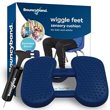 Bouncy Bands Wiggle Feet Sensory Cushion, Blue (BBAWFBL)