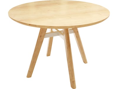 Safco Resi 42 Dia. Accent Table, Light Maple (1720NA)