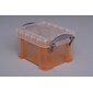 Really Useful Box 0.14 Liter Snap Lid Storage Bin, Assorted Colors (0.14L ASS)