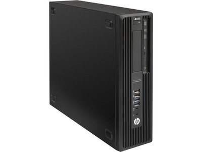 HP Z240 Refurbished Desktop Computer, Intel Core i5-6400T, 8GB Memory, 256GB SSD