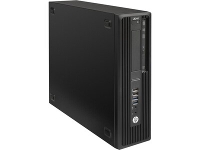 HP Z240 Refurbished Desktop Computer, Intel Core i5-6400T, 16GB Memory, 256GB SSD