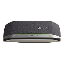 Poly Sync 20 USB-C MS Speakerphone, Black/Silver (216870-01)