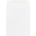 JAM Paper 4.5 x 4.5 Square Invitation Envelopes, White, 25/Pack (439911145)
