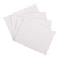 JAM Paper A7 Strathmore Invitation Envelopes, 5.25 x 7.25, Bright White Linen, 50/Pack (191189I)