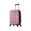 DUKAP RODEZ Plastic Carry-On Luggage, Rose Gold (DKROD00S-ROS)