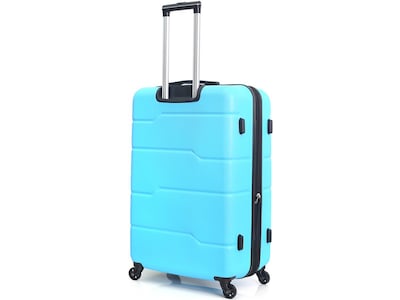 DUKAP Rodez 19.75" Hardside Carry-On Suitcase, 4-Wheeled Spinner, TSA Checkpoint Friendly, Light Blue (DKROD00S-LBL)