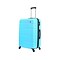 DUKAP RODEZ Plastic 4-Wheel Spinner Luggage, Light Blue (DKROD00M-LBL)