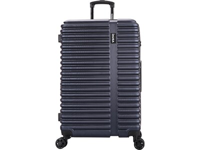 InUSA Ally 27.17 Hardside Suitcase, 4-Wheeled Spinner, TSA Checkpoint Friendly, Blue (IUALL00L-BLU)