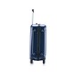 InUSA Pilot 3-Piece Plastic Luggage Set, Blue (IUPILSML-BLU)