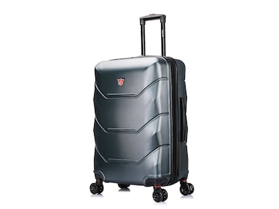 DUKAP Zonix 28.35" Hardside Suitcase, 4-Wheeled Spinner, Green (DKZON00M-GRE)