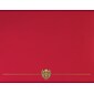 Masterpiece Studios Certificate Holders, 9.375" x 12", Red, 5/Pack (903031)