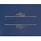 Great Papers Embossed Foil Certificate Holders, 8.5 x 11, Navy, 5/Pack (903119)