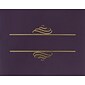 Masterpiece Studios Certificate Holders, 9.375" x 12", Plum, 5/Pack (903106)