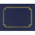 Great Papers Certificate Holders, 9.75 x 12.5, Navy, 3/Pack (938903)
