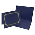 Great Papers Certificate Holders, 9.75 x 12.5, Navy, 3/Pack (938903)