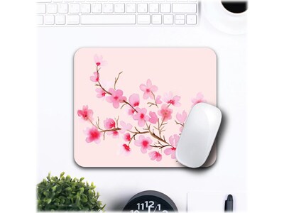 OTM Essentials Prints Cherry Blossoms Mouse Pad, Pink/Brown (OP-MH-A03-12B)