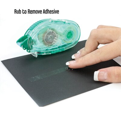 TomBow Refillable Removable Adhesive, 1/3" x 472", Clear (TOM62108)