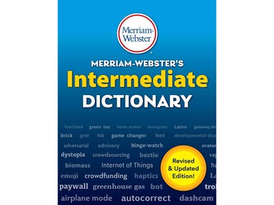 Intermediate Dictionary by Merriam-Webster, Printed Book (978-0-87779-698-5)