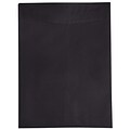 JAM Paper 9 x 12 Open End Catalog Envelopes, Black, 25/Pack (v01225a)