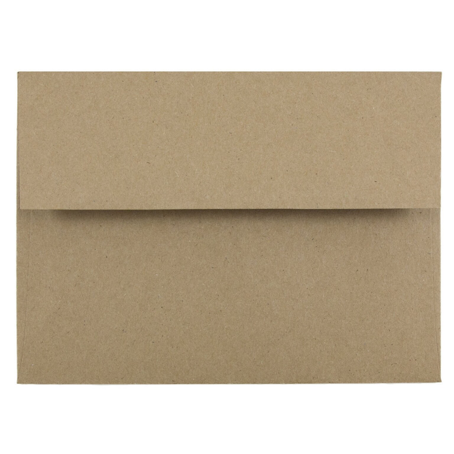 JAM Paper A6 Invitation Envelopes, 4.75 x 6.5, Brown Kraft Paper Bag, 25/Pack (LEKR650)