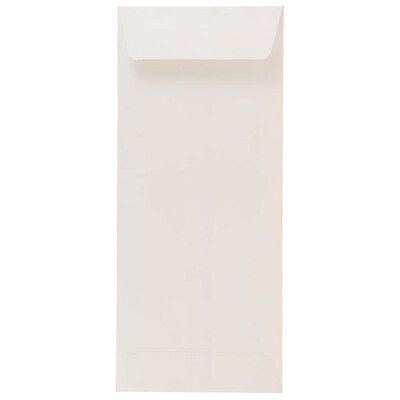 JAM Paper #10 Policy Business Envelopes, 4 1/8 x 9 1/2, White, 25/Pack (49856)