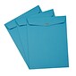 JAM Paper® 10 x 13 Open End Catalog Colored Envelopes with Clasp Closure, Blue Recycled, 25/Pack (87493a)