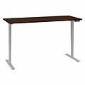 Bush Business Furniture Move 80 Series 23-49 Adjustable Standing Desk, Hansen Cherry (HAT4824HCBK)
